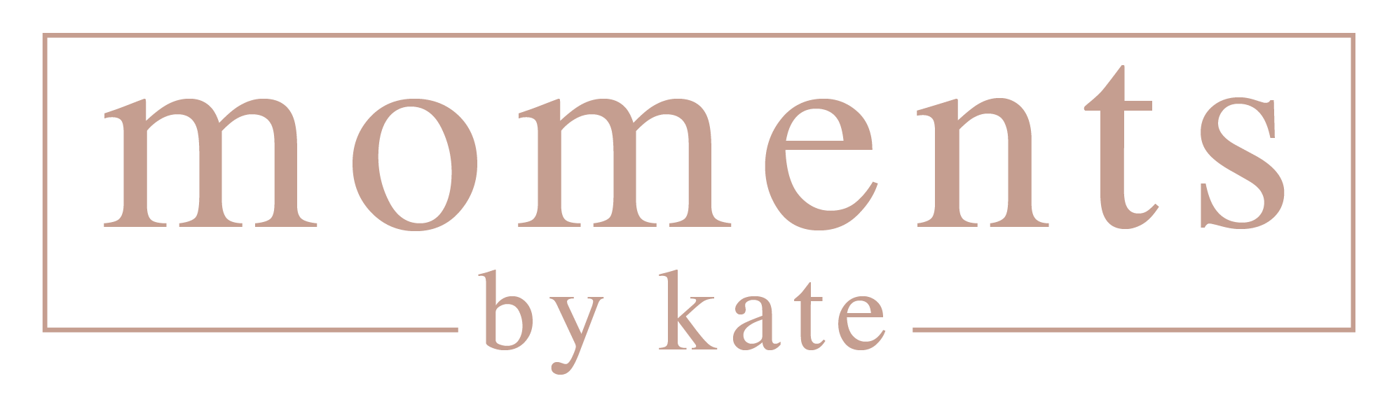 Moments by Kate Logo